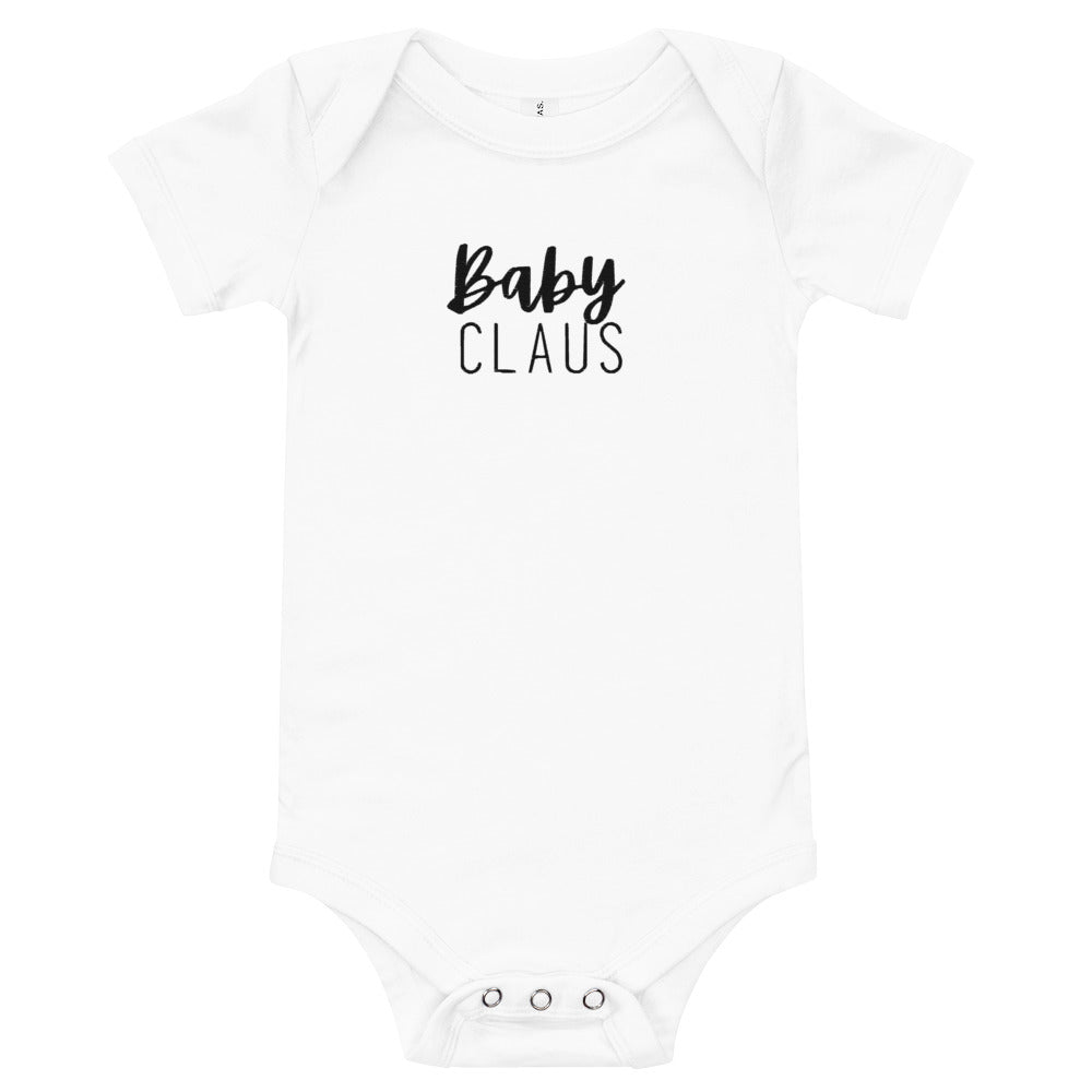 Baby Claus Embroidered Onesie