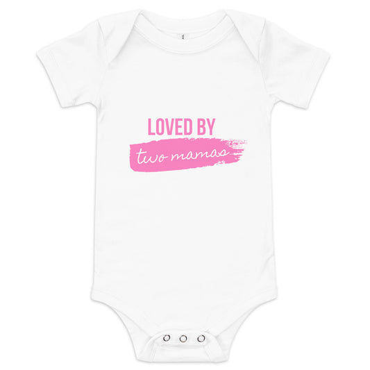 Loved by Two Mamas Onesie