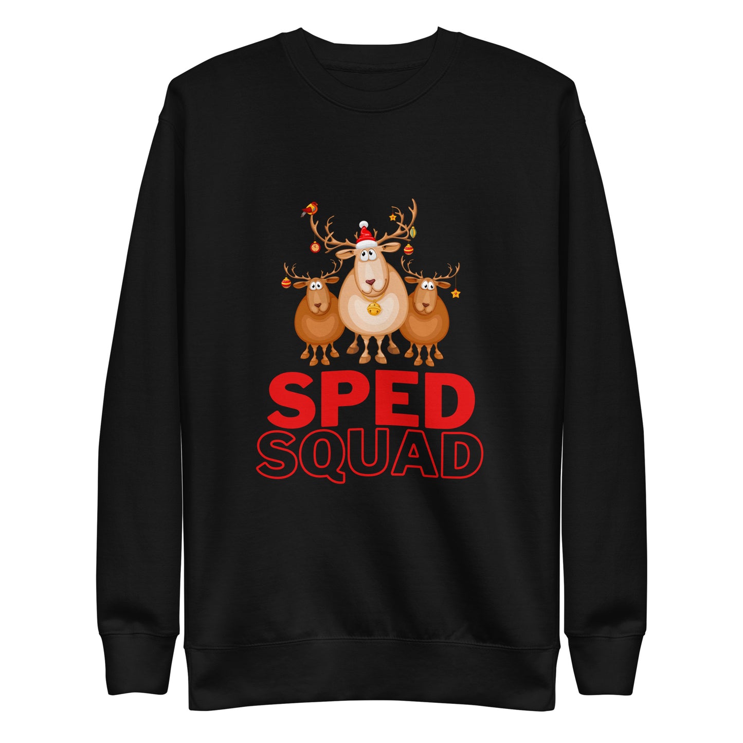 SPED Squad Reindeer Sweatshirt