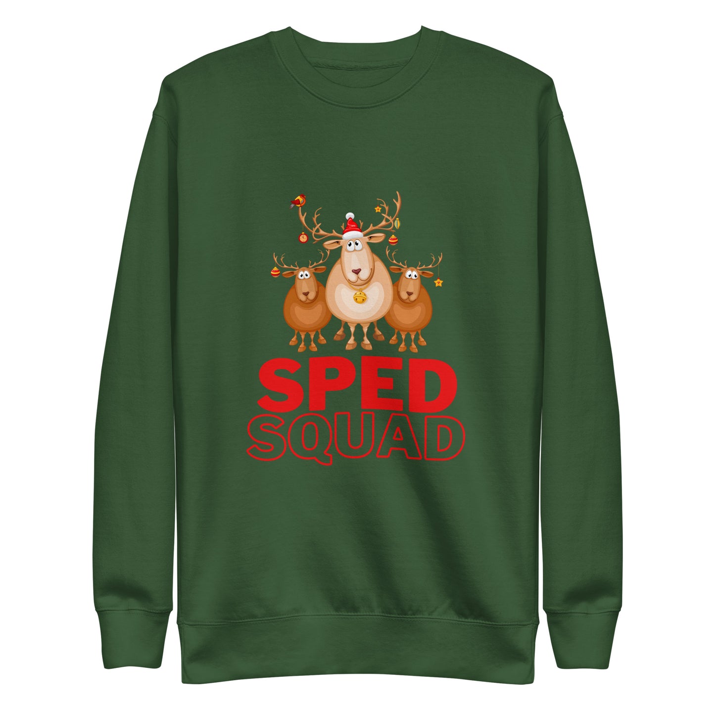 SPED Squad Reindeer Sweatshirt