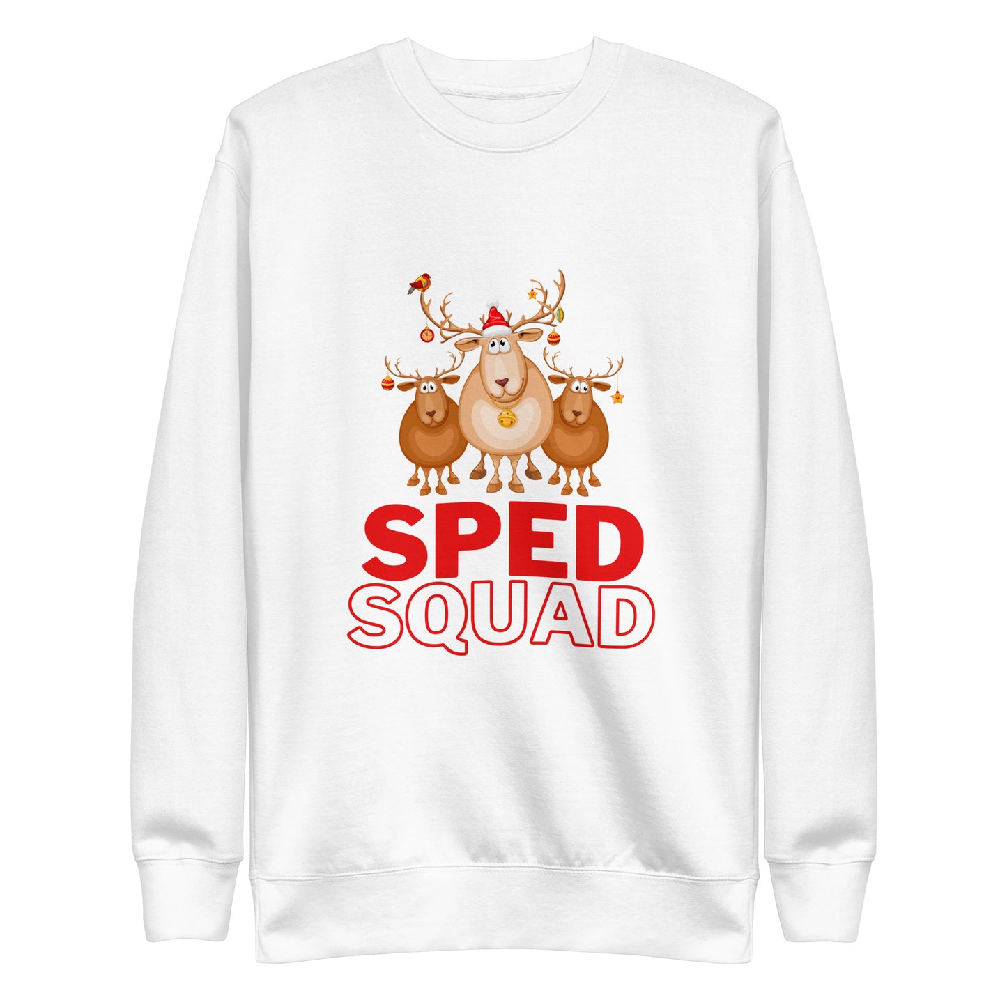 SPED Squad Reindeer Sweatshirt