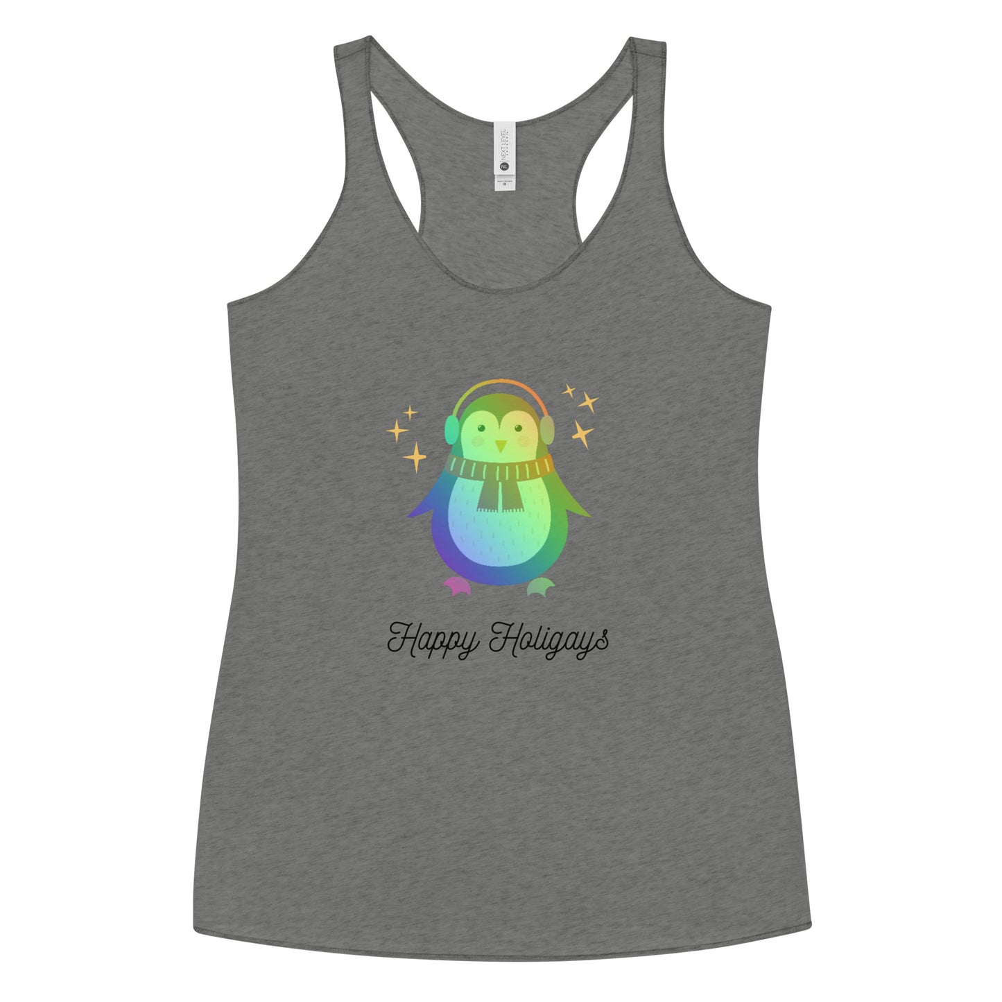 Happy Holigays Women's Racerback Tank